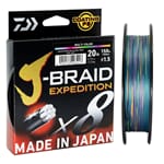 Daiwa J-braid X8 Expeditoon Multicolor 300m