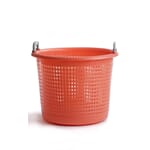 Fiskekurv oransje 44L