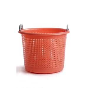 Fiskekurv oransje 44L