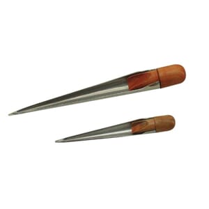 Merlespiker rustfri med treskaft