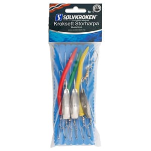 Sølvkroken Kroksett Storharpa nr. 1