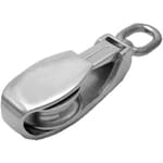 Kasteblokk m/sideåpning, 50mm rustfri