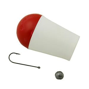 Sølvkroken Andersduppen med krok og  35g