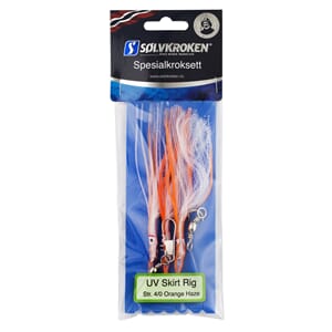 Sølvkroken Spesialkroksett UV Skirt Rig OH