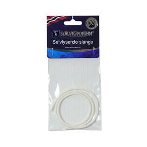 Sølvkroken selvlysende slange hvit