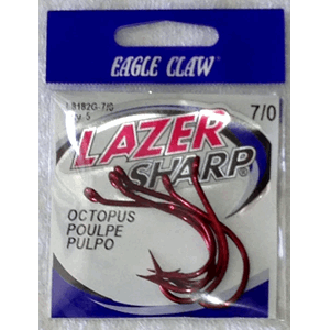 Eagle Claw Lazer Sharp Octopus Pulpo Pouple