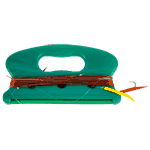 Kobberdorg med gummimakk