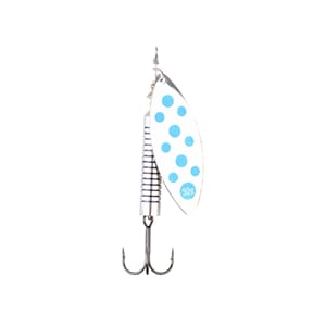 Dam Salmon Spinner 30g Blå/sølv