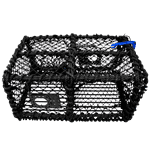 Krabbe- og hummerteine med flat topp