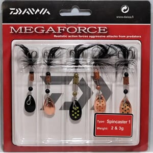 Daiwa Megaforce Spincaster 1 5pk
