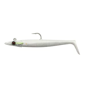 Savage Gear Sandeel V2 White Pearl Silver