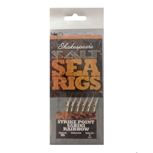 Shakespeare Salt Sea Rigs Strike Point Sabiki Rainbow