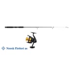 Pilkesett Lawson Sea Fighter 100-500g + Daiwa Sweapfire