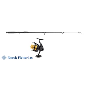 Pilkesett Lawson Sea Fighter 100-500g + Daiwa Sweapfire