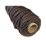 Flettet sort polyester