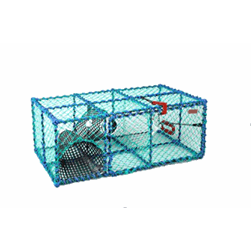 Krepseteine, blå/grønn el. oransje